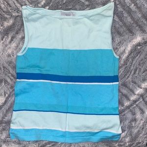 Blue Ann Taylor dress shirt